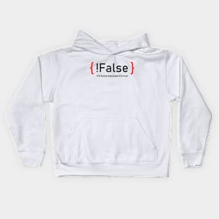 Programmer Humor Kids Hoodie